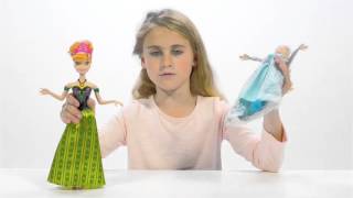 Frozen Singing Anna And Elsa Unboxing Official Disney Uk