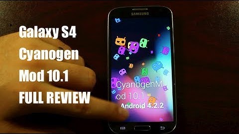Galaxy S4 Cyanogen Mod 10.1 CM 10 [FULL REVIEW]