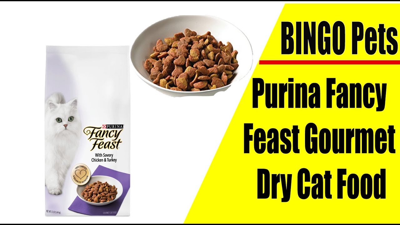 fancy feast gourmet savory chicken & turkey dry cat food