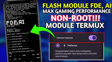 Best Module gaming, device smooth lock 60fps fde ai non root