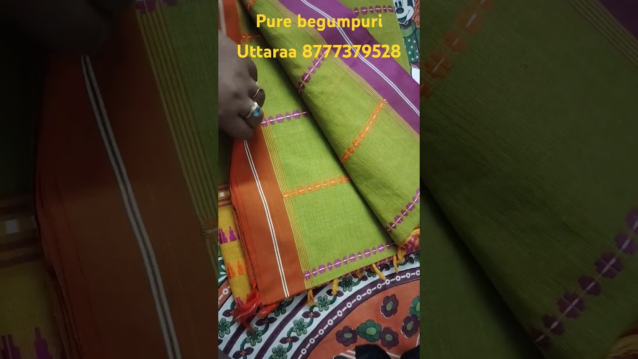 Handwoven Begumpuri saree.. 