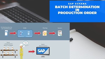 Automatic Batch determination for PP orders in SAP |SAP PP Batch Determination | Batch Determination