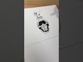 真人【領域展開・自閉円頓裹】描いてみた。 Jujutsu kaisen/Drowing Mahito. This is drawn without draft.