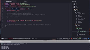 Meteor JS Tip: Validating Email Addresses on User Creation