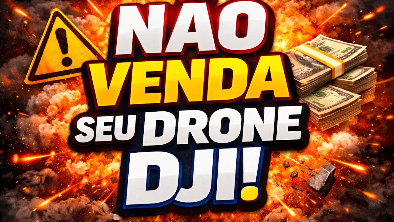 NÃO VENDA SEU DRONE DJI, APENAS FAÇA ISSO...  #drone #fpvbrasil 