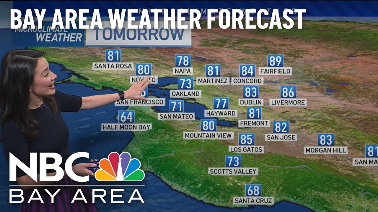 Bay Area Forecast: Warm and Sunny Weekend - YouTube
