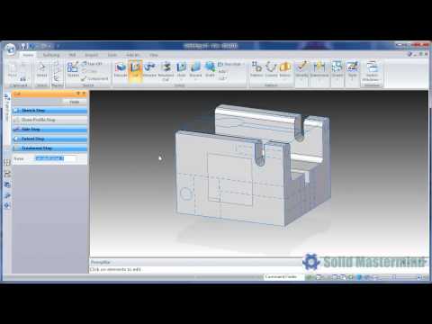 Solid Edge Part Top Tips : How To Create 3D Ordered Parts From 2D Drawings