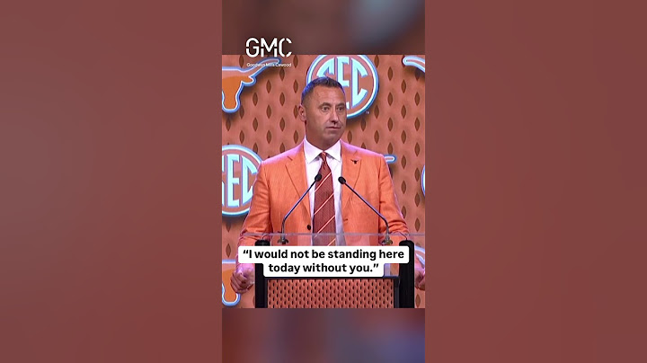Texas head coach Steve Sarkisian thanked Nick Saban during his opening remarks at SEC Media Days 🥹