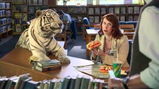 Subway Tiger In The Library commercial
