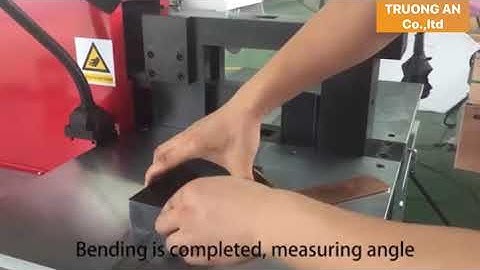 Máy gia công thanh đồng bảng CNC - Busbar machine CNC