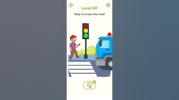 Dop 2 delete one part level 154 Help to cross the road gameplay #Dop2 #Shorts