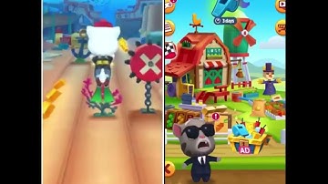 Fun Super Speed Turbo In Reverse Gameplay Backwards Running- Android, IOS (Cowboy Angela, Agent Tom