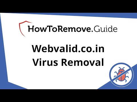 Webvalid.co.in Virus Removal