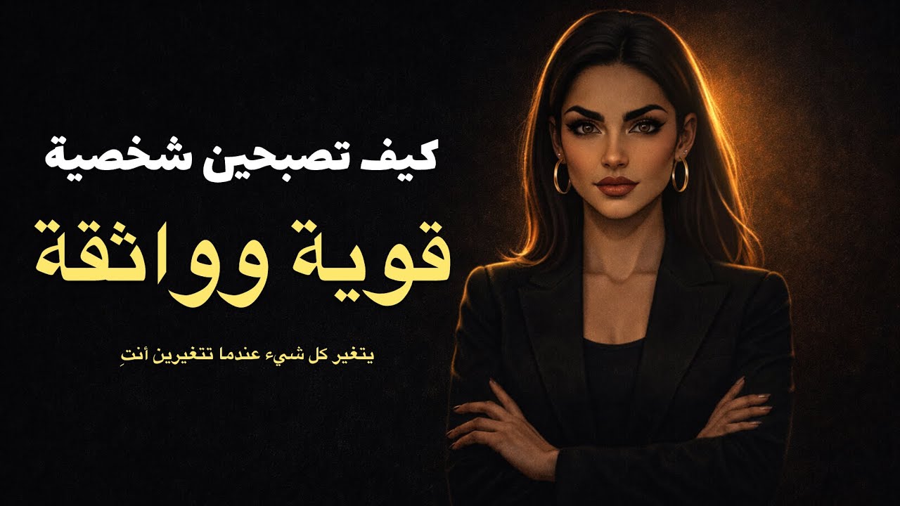 كيف تصبحين شخصية قوية وواثقة من نفسك