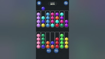 Ball Sort by Infinite Joy: Levels 8077, 8078, 8079