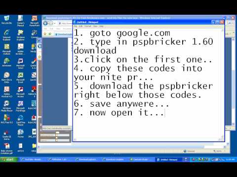 PSPBRICKER Installation.wmv