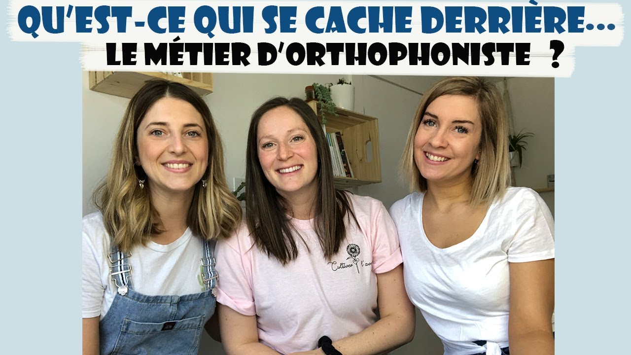 Qui se cache derrière le métier d'orthophoniste? YouTube
