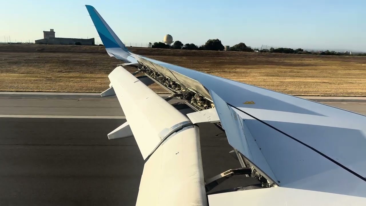 4K | Eurowings A320 NEO Landing Palma de Mallorca | PMI