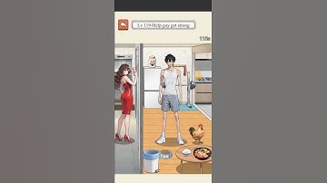 Brainy Prank: Twisted Quest - Level 119 - A fine dog grows stronger - Help guy get stronger.