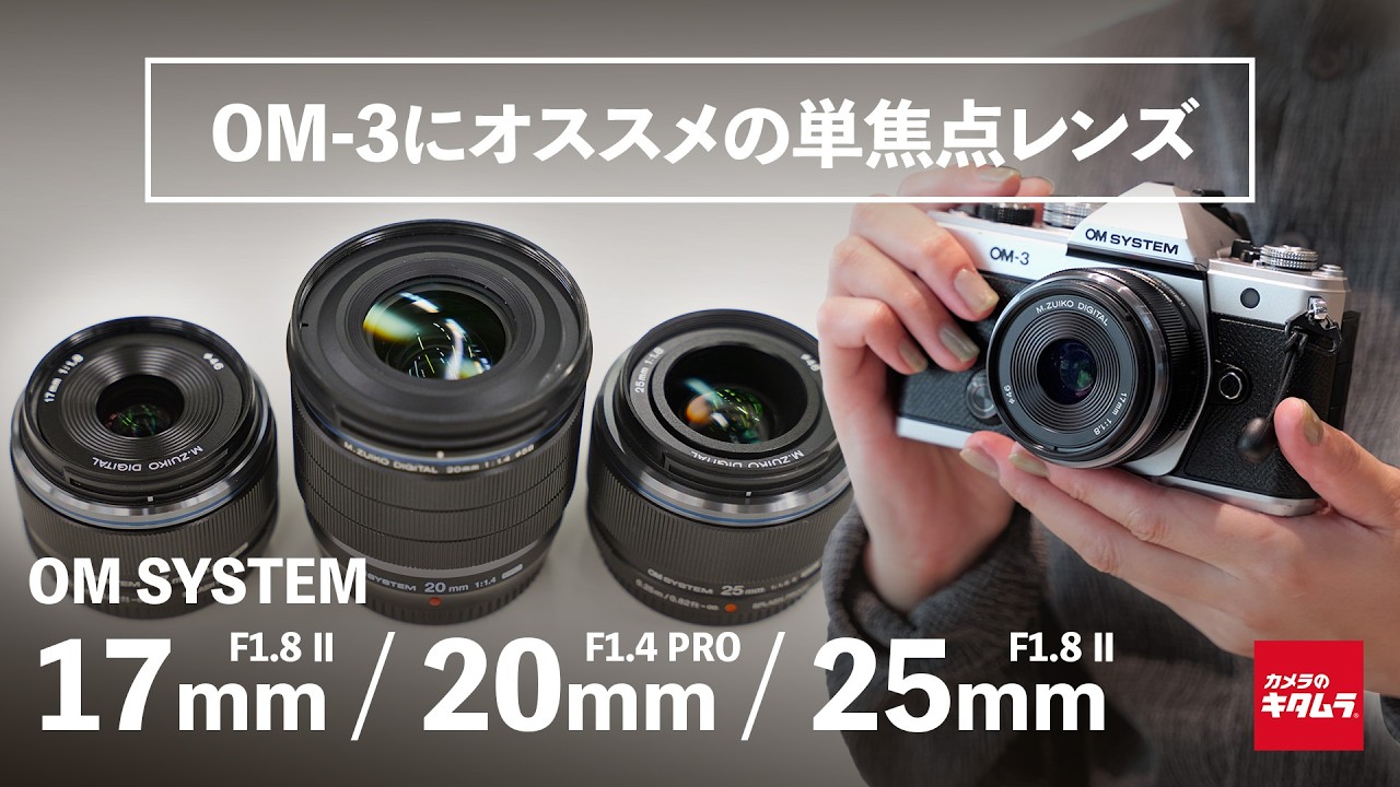 Lens Review] Best Prime Lenses for the OM-3: OM SYSTEM M.ZUIKO