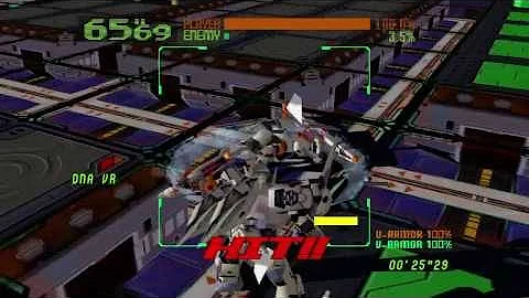 Virtual-On Oratorio Tangram 5.66 Arcade Mode (Part 1)