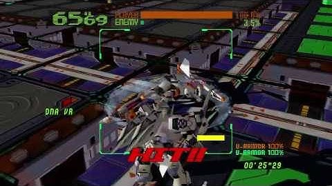 Virtual-On Oratorio Tangram 5.66 Arcade Mode (Part 1)