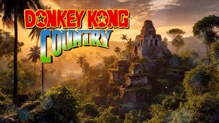 Donkey Kong Country Relaxing Music from Entire Series with Jungle Sounds - Warm Evening