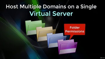 Learn to Host Multiple Domains on one Virtual Server - learn Server Administration