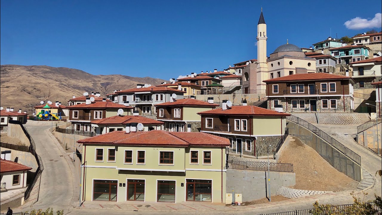 Doğanyol isak mahallesi kentsel dönüşüm sonrası görünümü