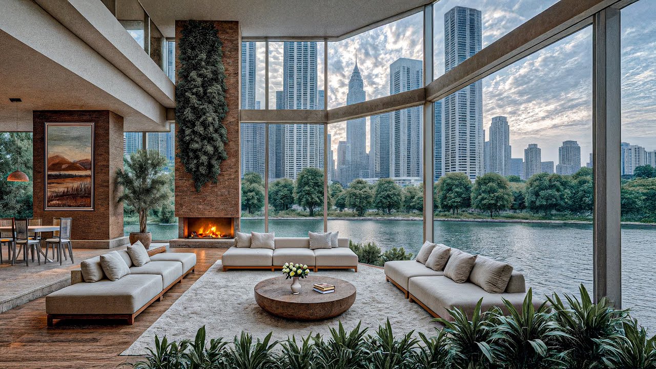 Image showcasing Sweet Jazz In A Luxury Apartment In The Early Morning - Smooth Jazz For ...