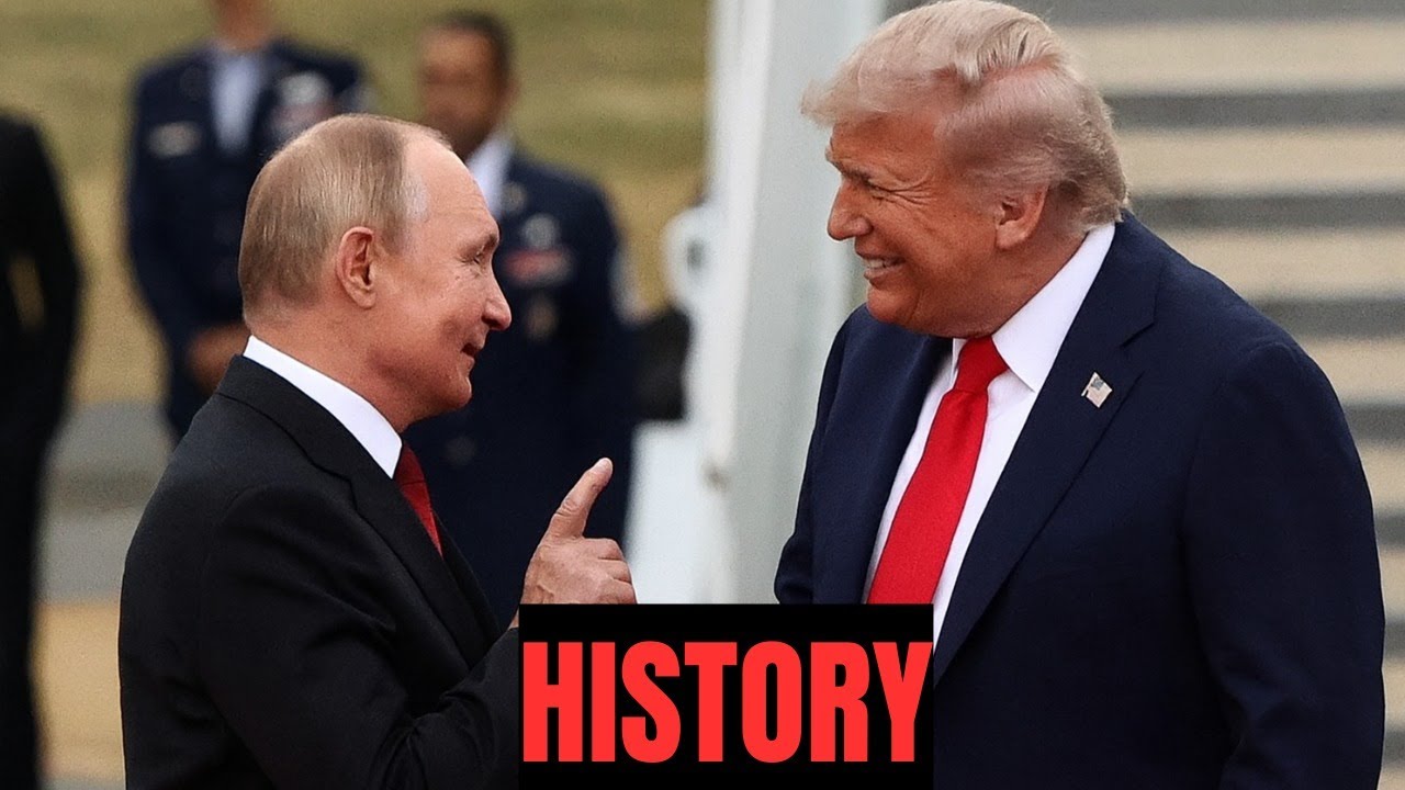 Trump and Putin Shock the World With Bold Handshake at Ukraine Summit