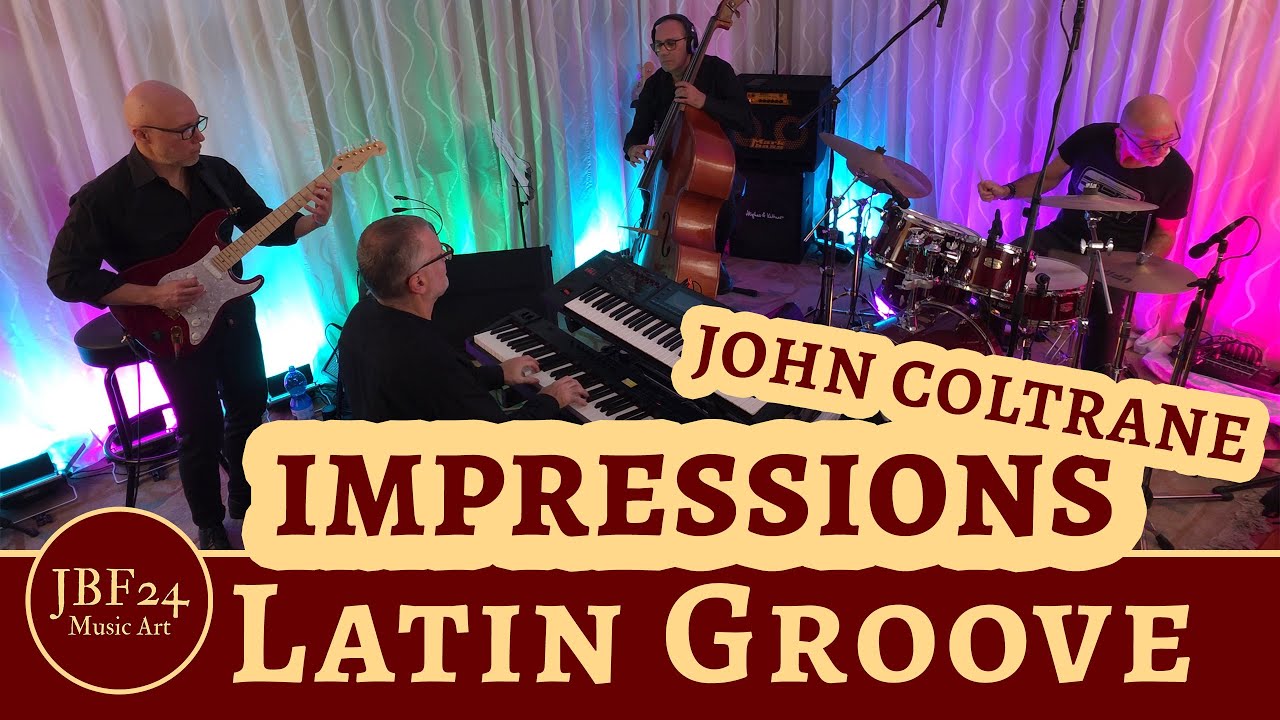 Impressions John Coltrane in latin samba groove - JBF24 Music Art