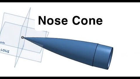 How to 3D CAD a Nose Cone - Launchpad CAD series #3