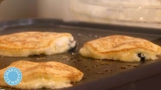 Blueberry and Banana Walnut Pancakes - Martha Stewart