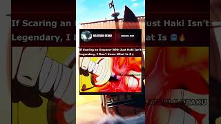 Rayleigh Scared an Emperor With Just Haki 🥶🔥 | #onepiece #rayleigh #blackbeard #boa #shorts