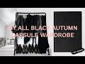 My All Black Everything AW21 Capsule Wardrobe 🖤