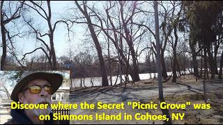 Discover where the Secret "Picnic Grove" was on Simmons Island in Cohoes, NY