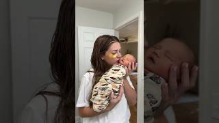 These are the days 🥺💕 #newborn # #postpartum ##thirdtimemom #sahm #morninginmylife #baby #babygirl
