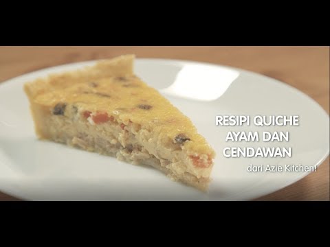 Video: Cara Memasak Quiche Ayam Dan Cendawan