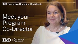 IMD Executive Coaching Certificate: Meet your Program Co-Director Silke Mischke