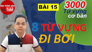 3000 Từ Vựng Tiếng Anh Cơ Bản | Đồ bơi