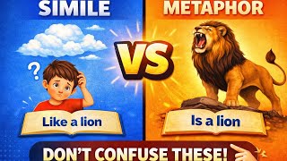 What is Simile and Metaphor? _Definition, Difference and Examples | Figures of Speech
