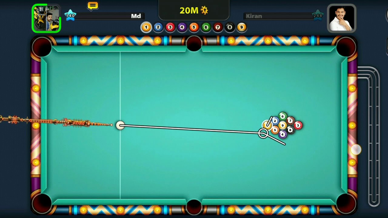 9 Ball Pool how to Golden break best 3 trick YouTube