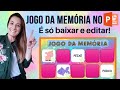 Jogo da Memória no PowerPoint PRONTO ׀ ATIVIDADE EDITÁVEL!