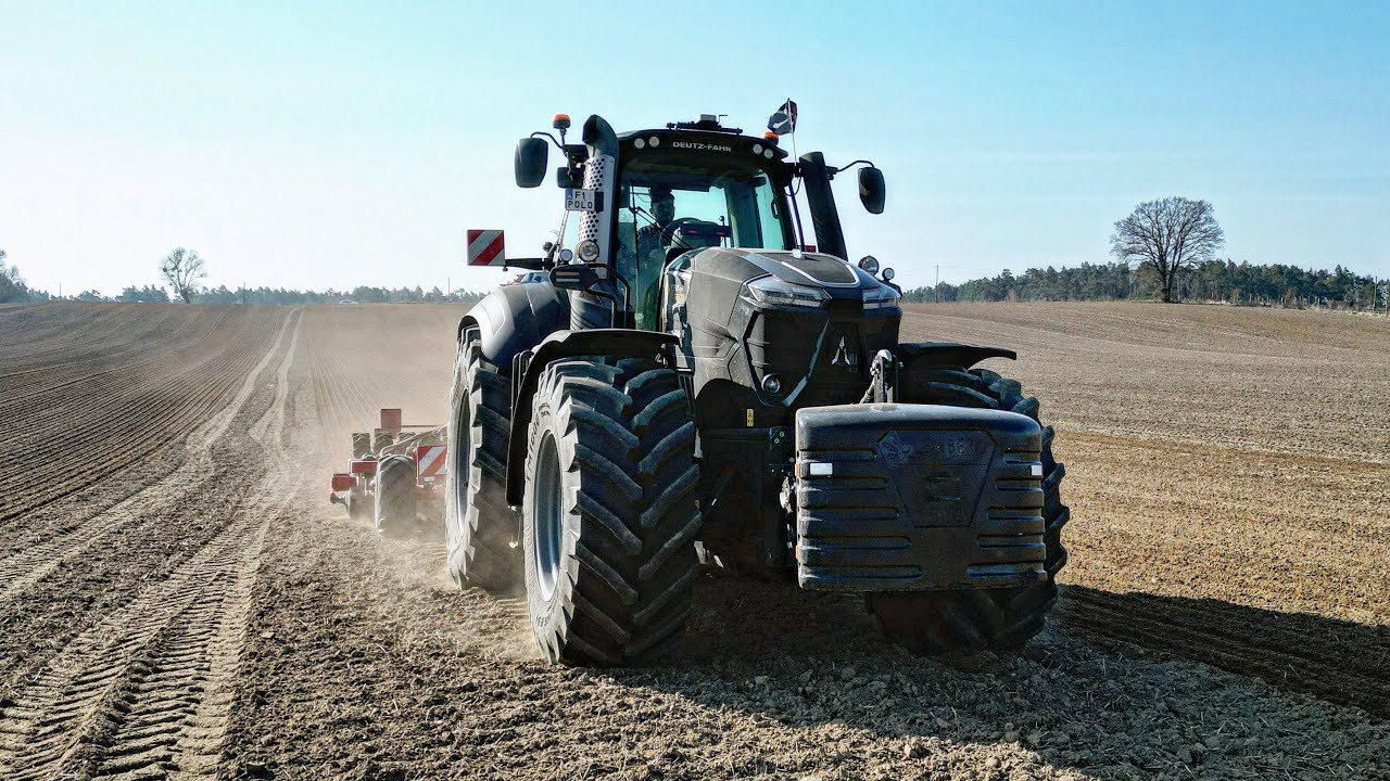 🇵🇱SIEWY 2O25! W CZARNEJ ODSŁONIE!? ☆ DEUTZ-FAHR 9340 TTV Warrior & HORSCH FOCUS 4 TD ☆ AW ™