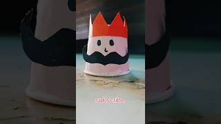 How to make Ravan at home with paper cup | Paper cup se Ravan kese banaye #shorts #dussehra