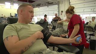 3rd Annual Blood Drive at the 158th Fighter Wing