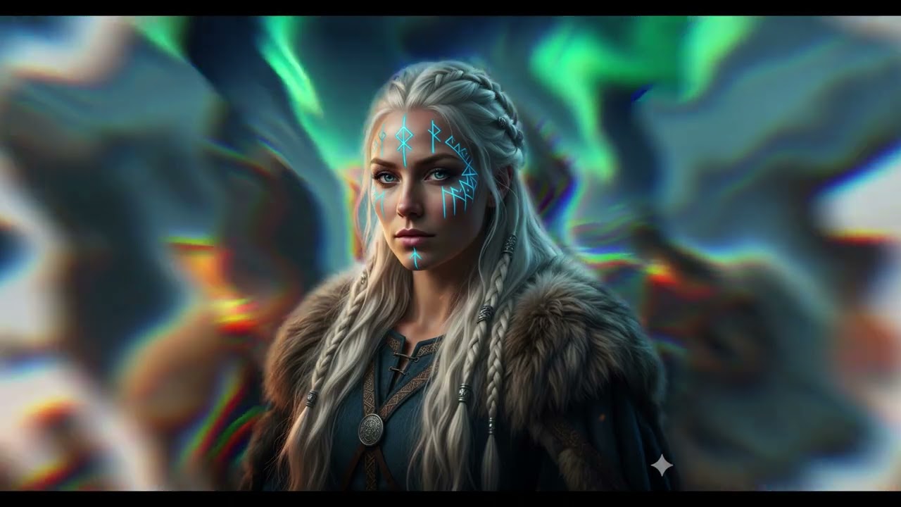 ⚔️ Fierce Viking Warrior – Rune-Bearer of the North 🛡️