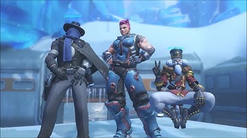 Overwatch 3v3 Random Heroes!!!