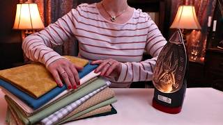 ASMR Ironing Fabric Sounds Soft Close Whispers for Sleep Relaxing Fabric Sounds ASMR Relaxing Sounds screenshot 5